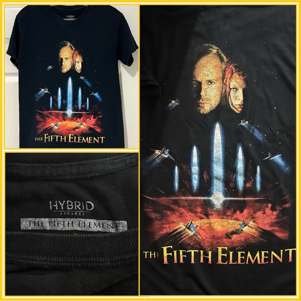 Hybrid Apparel The Fifth Element T-Shirt Small